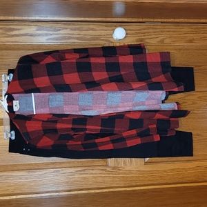 Buffalo plaid Cardigan